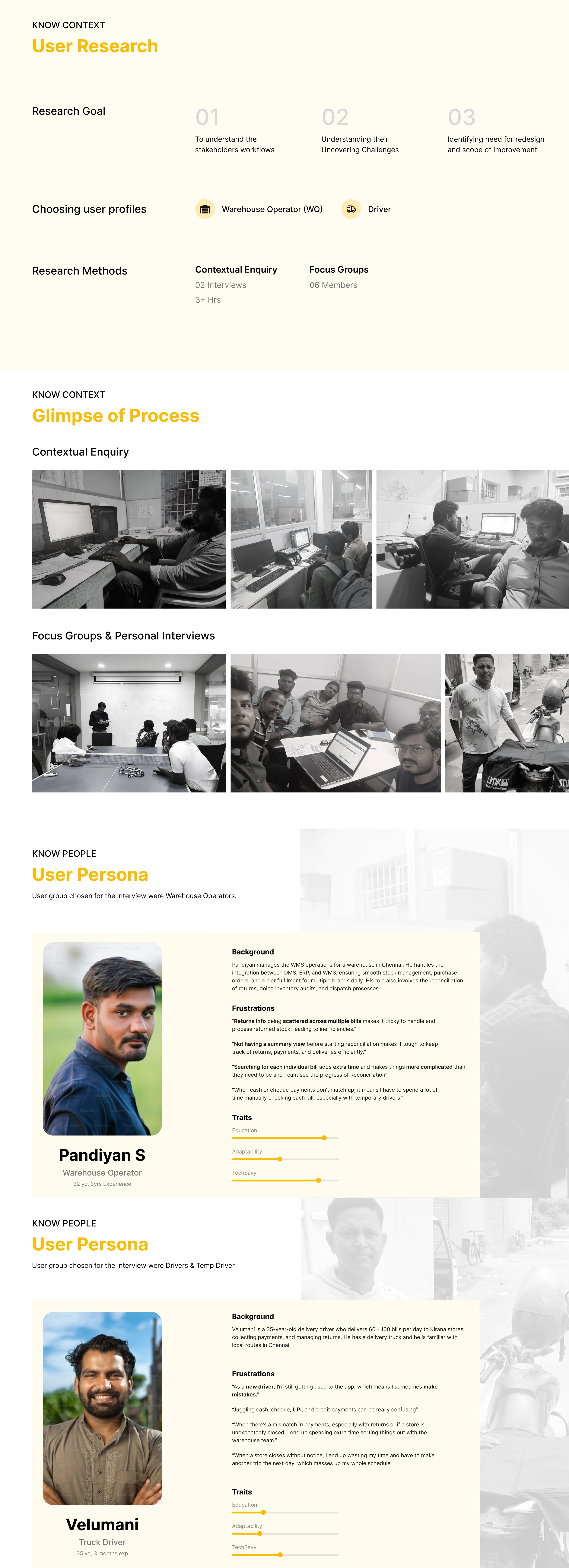Merlin: Redesigned Driver Reconciliation in FMCG Distribution — User Research 1